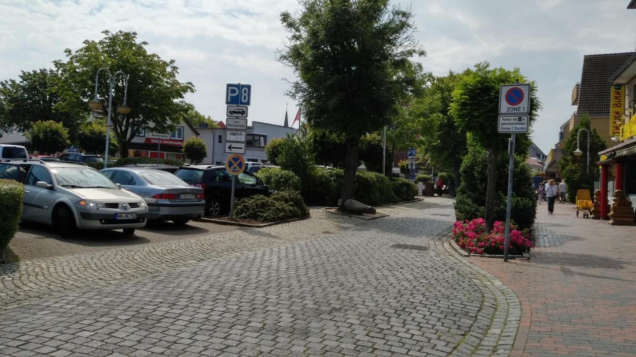 Haus Tertius - Strand- Und Hafennahe Ruhige Ferienwohnung 부숨 외부 사진